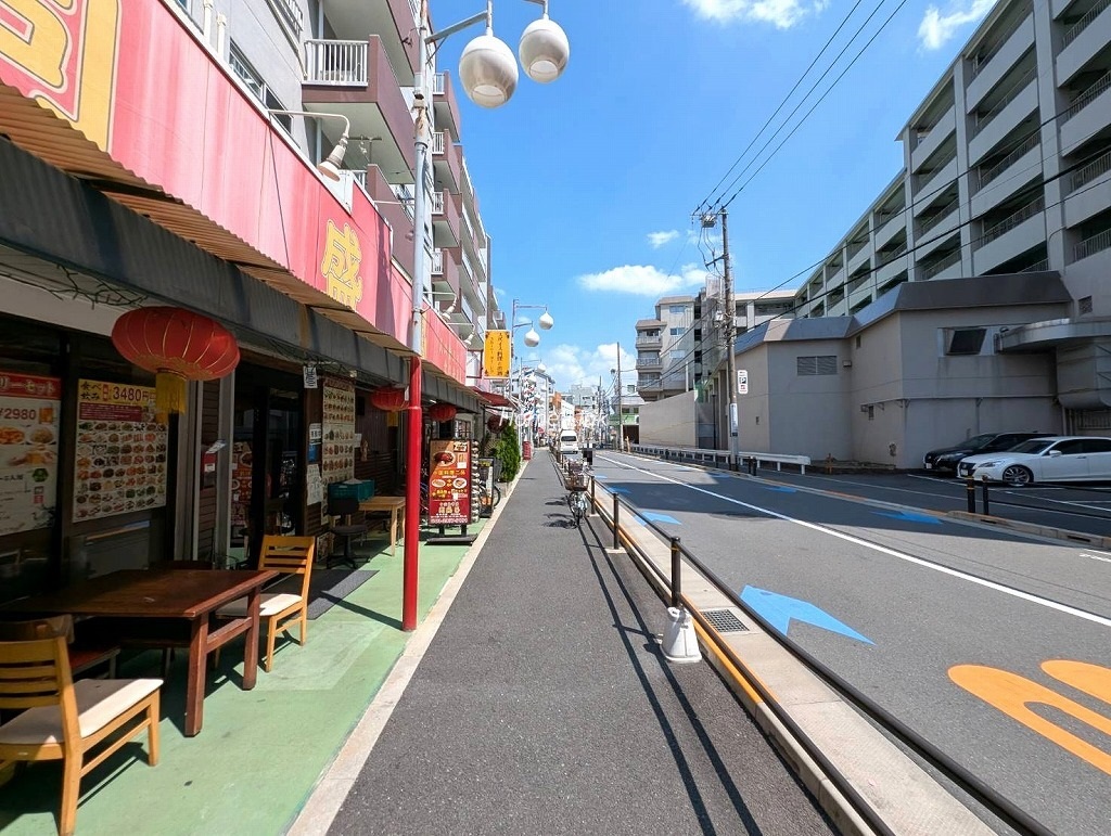 ときわ第一マンション　南側 前面道路歩道